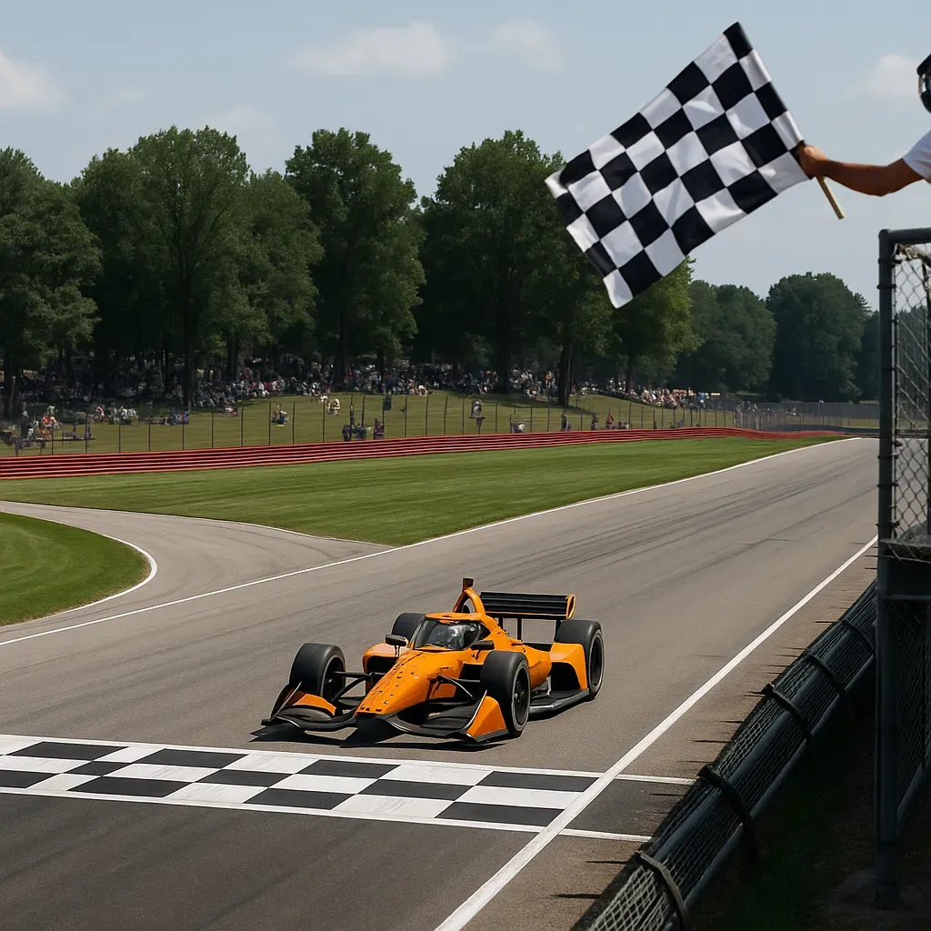 Impulsa Pato hacia la victoria en Mid-Ohio