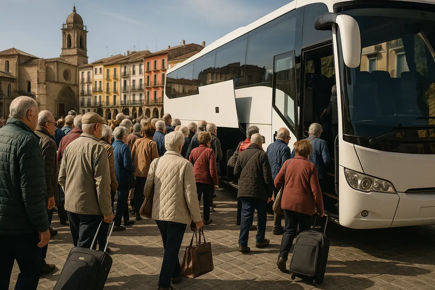 Imserso organiza viaje para 600 jubilados de Miranda de Ebro por España