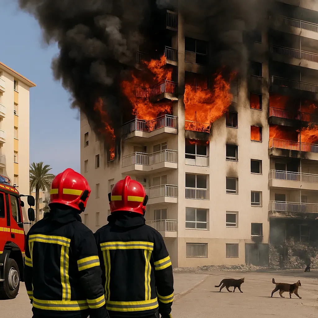 Incendio en el sur de España: 12 fallecidos y 19 desaparecidos.