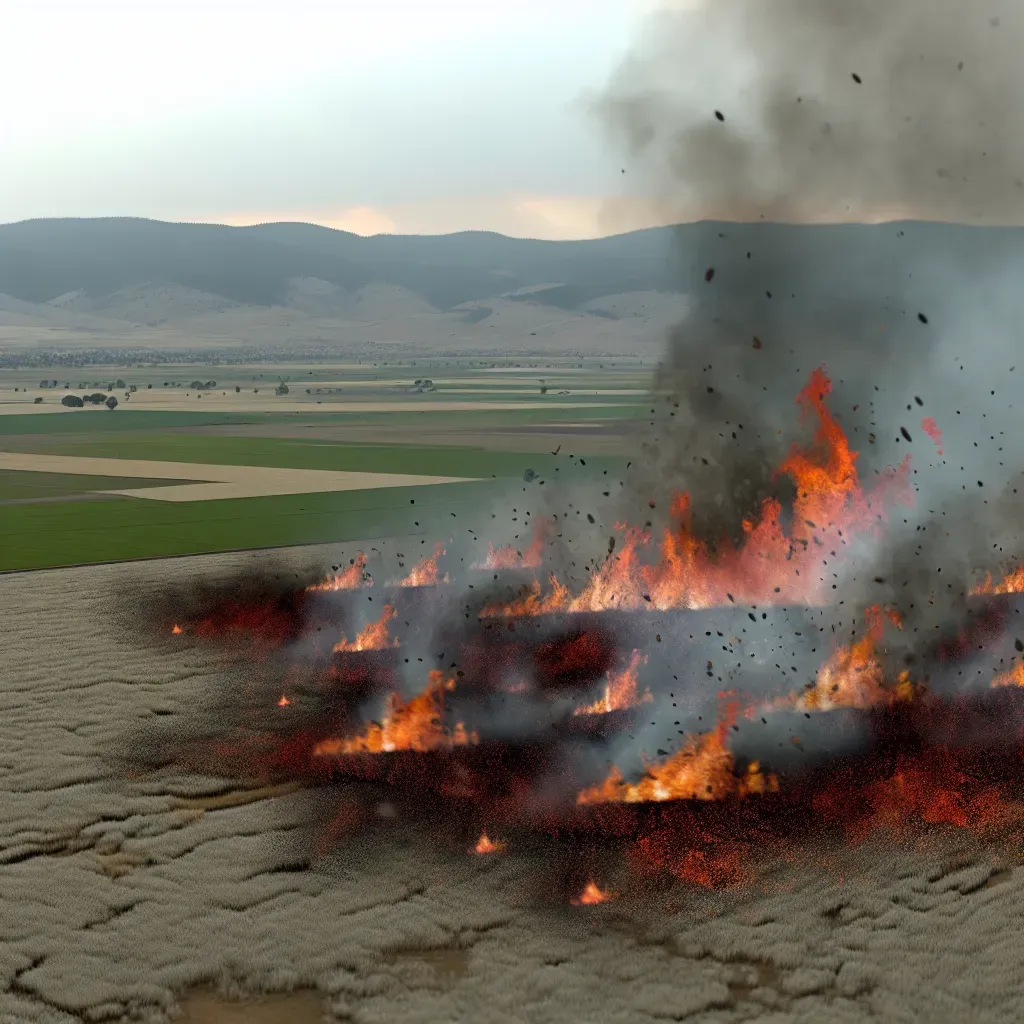 Incendio en San Isidro, Querétaro