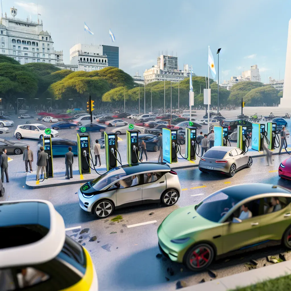 Incremento del 48% en autos ecológicos en Argentina.