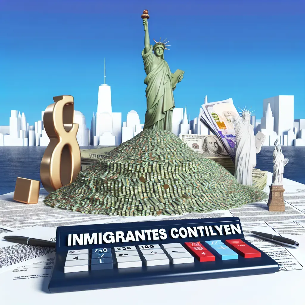Inmigrantes contribuyen 650 mil millones en impuestos