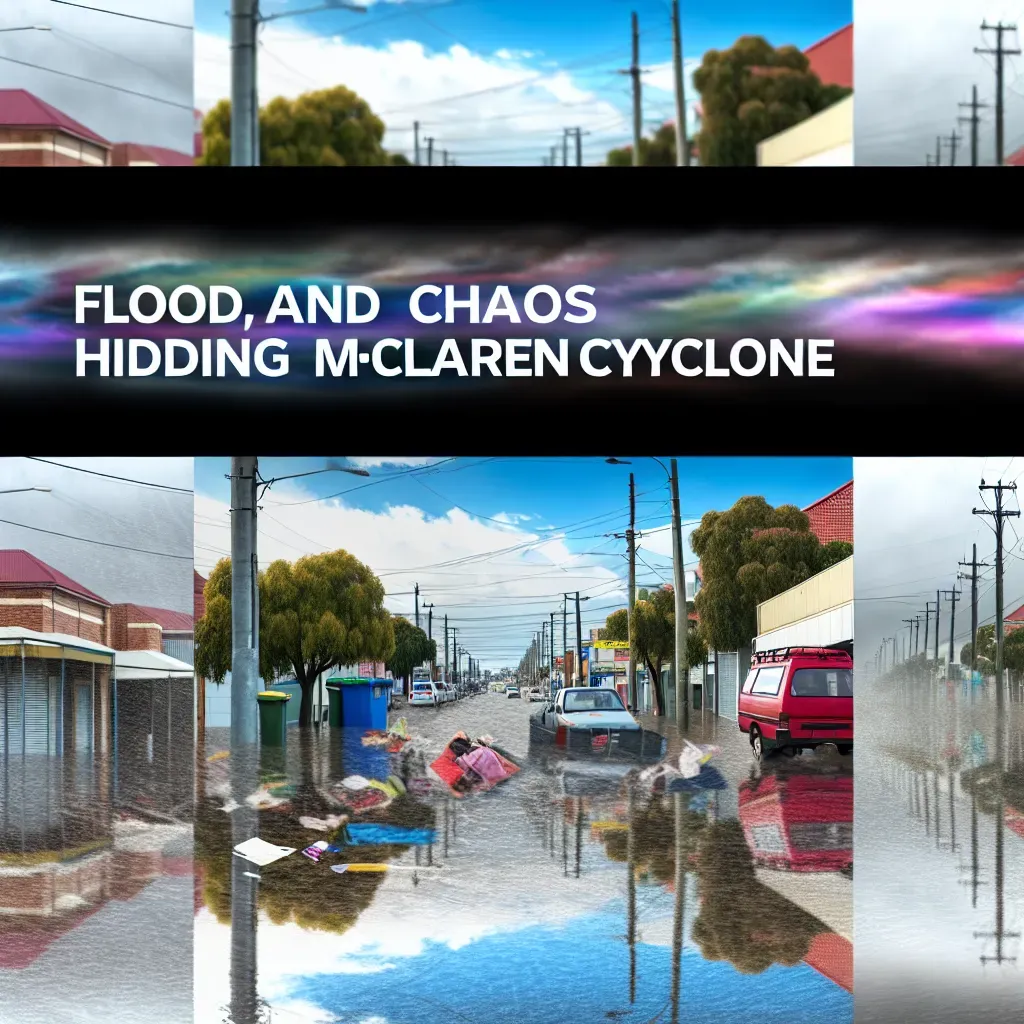Inundaciones y desorden ocultan ciclón McLaren