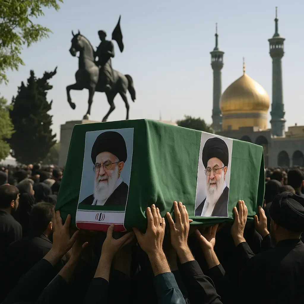 Irán rinde homenaje a Jamenei con funerales.