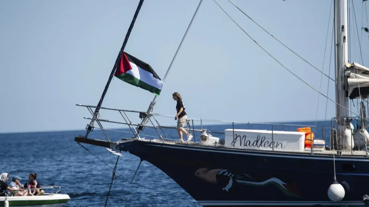 Israel advierte sobre bloqueo a flotilla con Greta.