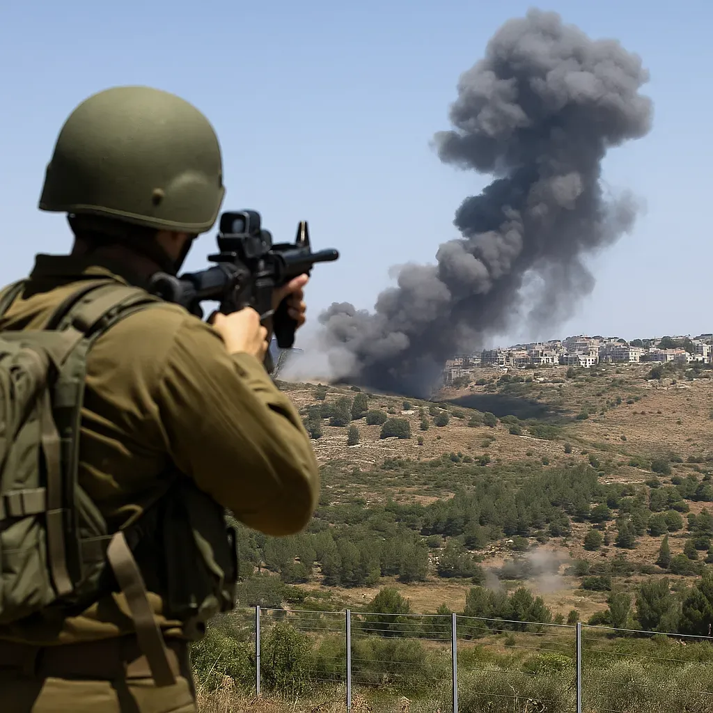 Israel neutraliza a terroristas de Hezbollah en Líbano.