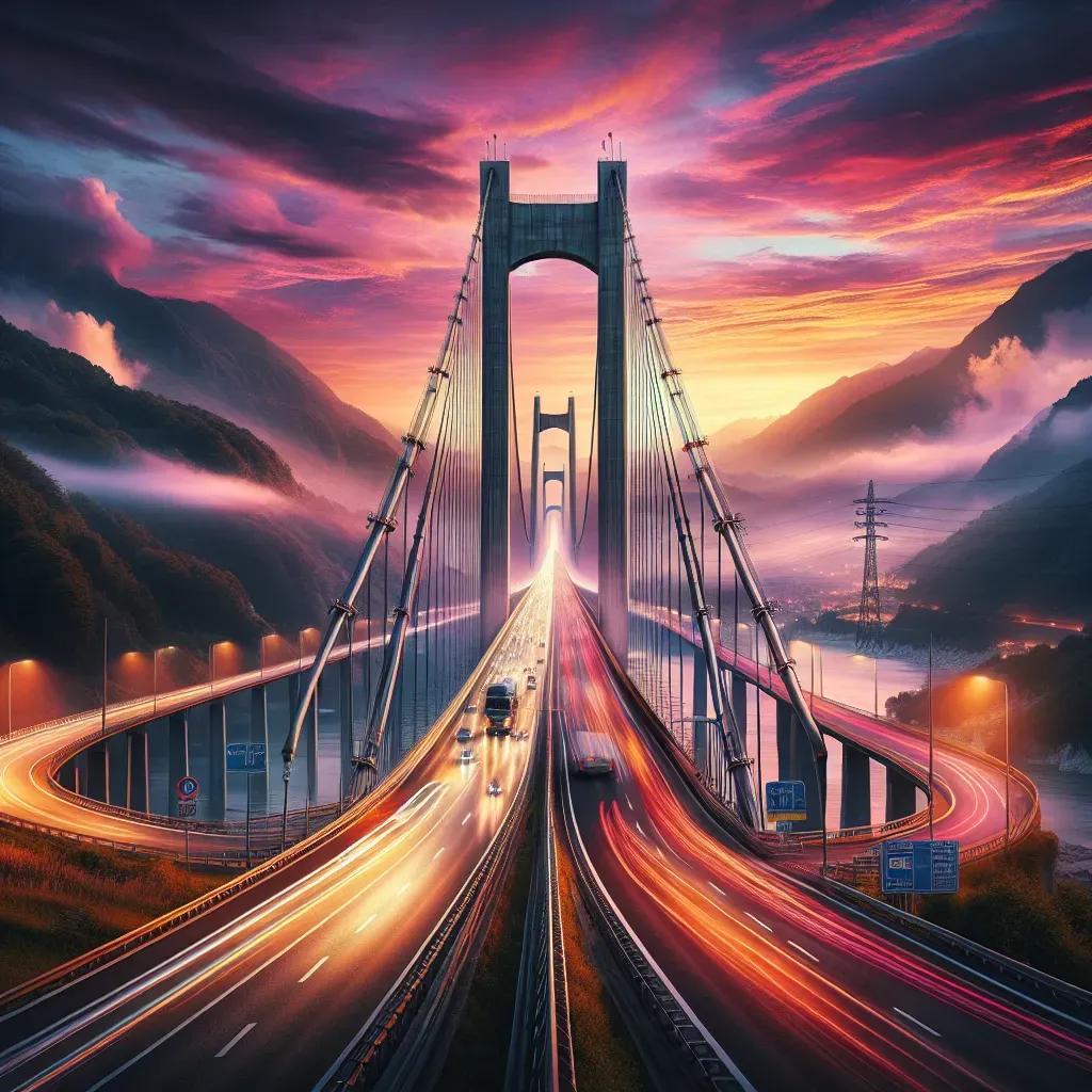 Italia autoriza el puente colgante más extenso.