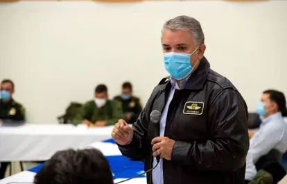 Iván Duque se enfrenta a las críticas de su partido por la gestión de las protestas en Colombia