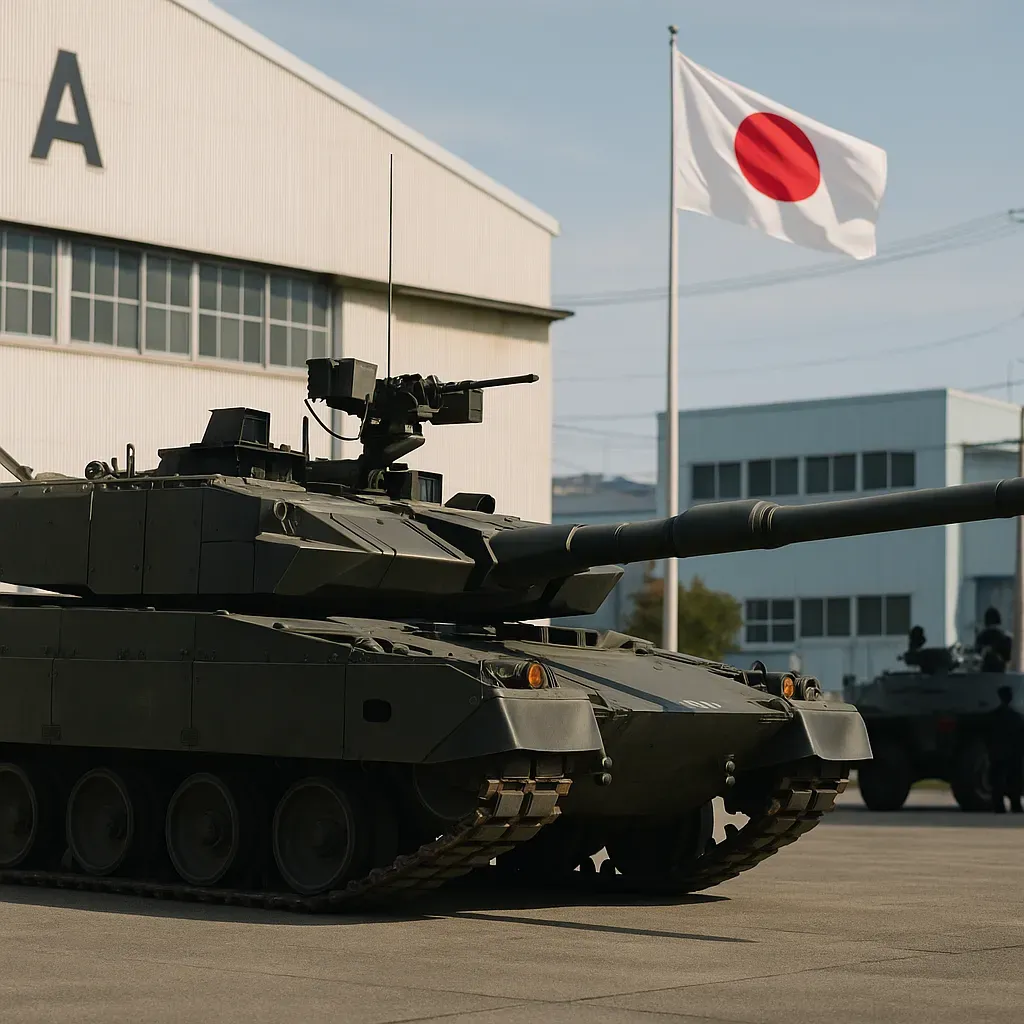 Japón se posiciona como productor de armamento.