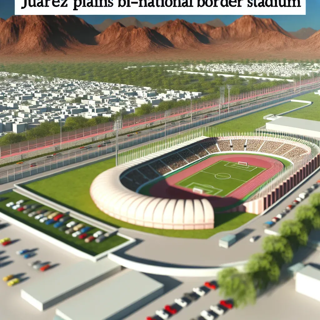Juárez planifica estadio fronterizo binacional