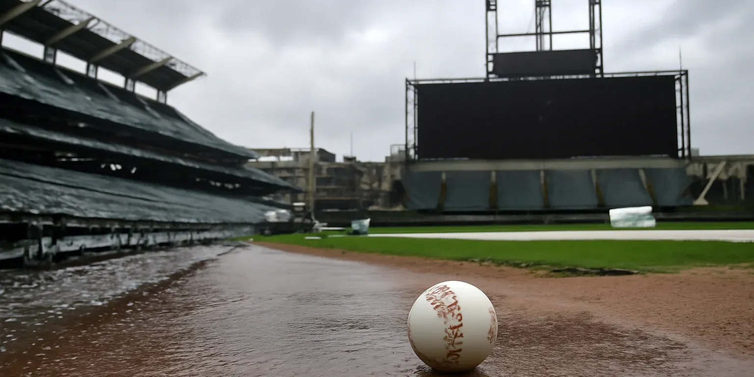 Juego 3 de Guardians vs Rays se adelanta por lluvia en Ohio