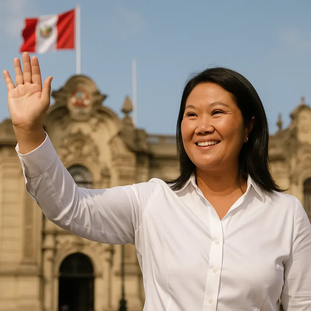 Keiko Fujimori será la nueva líder peruana.