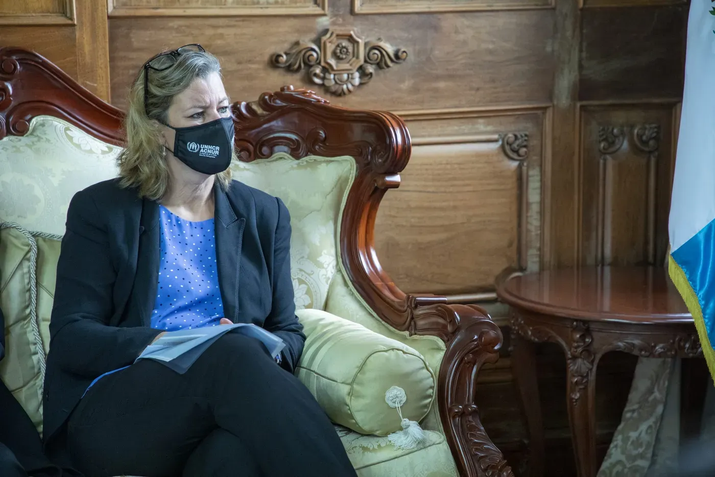 Kelly Clements: “Los campamentos no son la solución para quienes necesitan protección internacional”