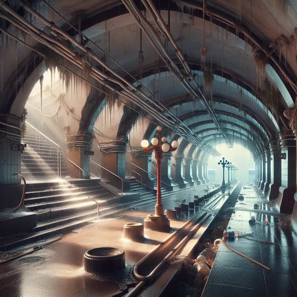 Kiev sufre apagón sin metro ni agua.