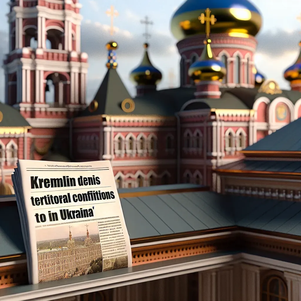 Kremlin niega renuncias territoriales a Ucrania