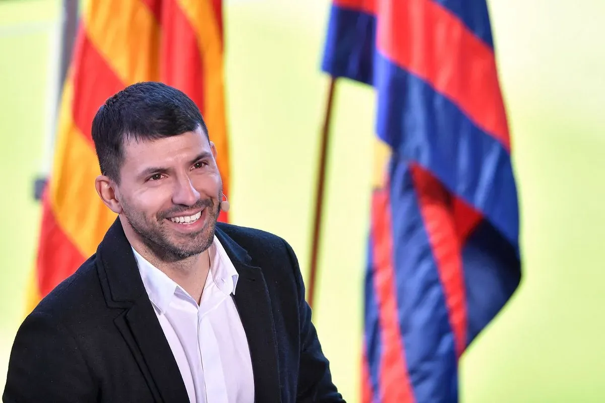 Kun Agüero en los últimos meses de su vida deportiva
