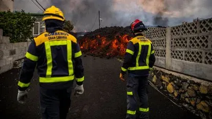 La actividad volcánica en la isla canaria de La Palma