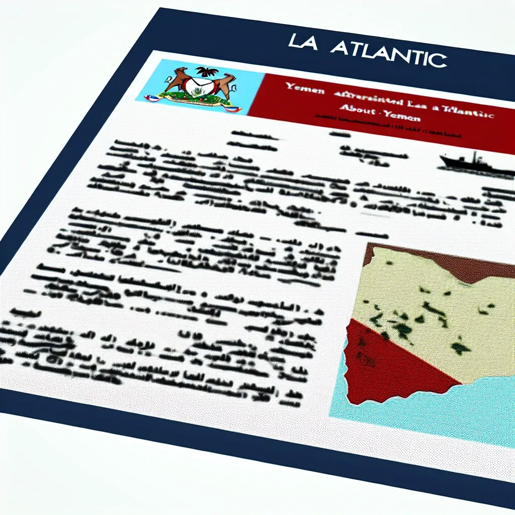 La Atlantic revela mensajes oficiales sobre Yemen.