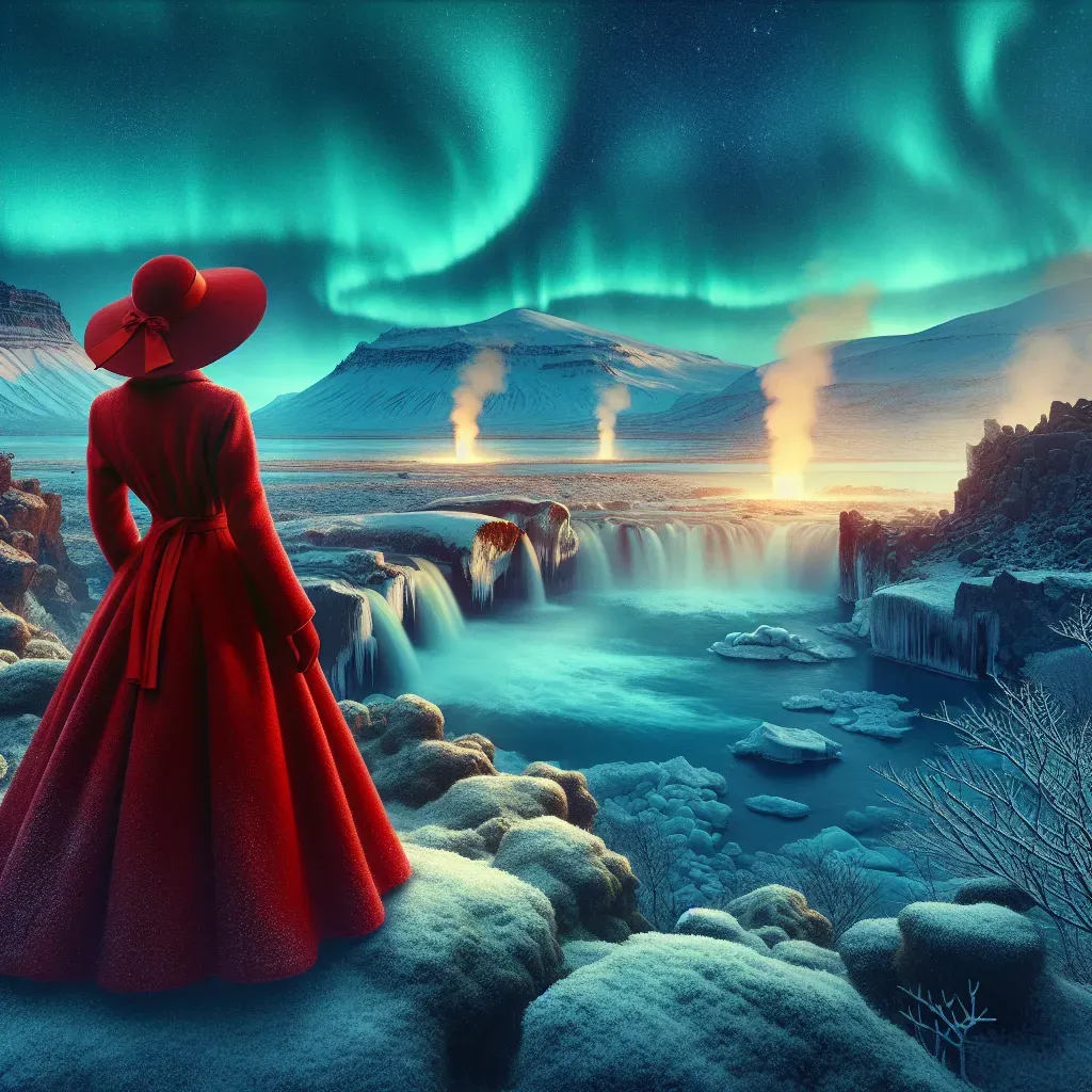 La Dama Escarlata en Islandia ⋆ Novedades de Cruceros – Revista Dimension Turistica