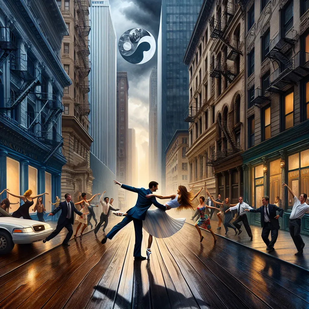 La danza de los contrastes.