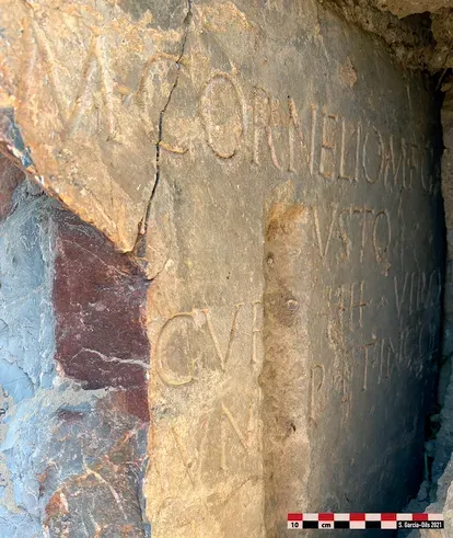 La iglesia en ruinas del convento de Santa Eulalia