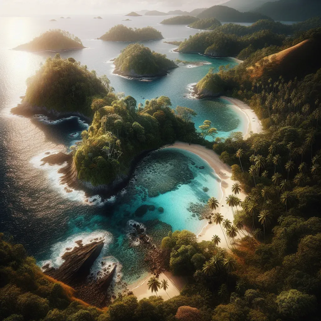 La isla costera que inspiró el Edén.