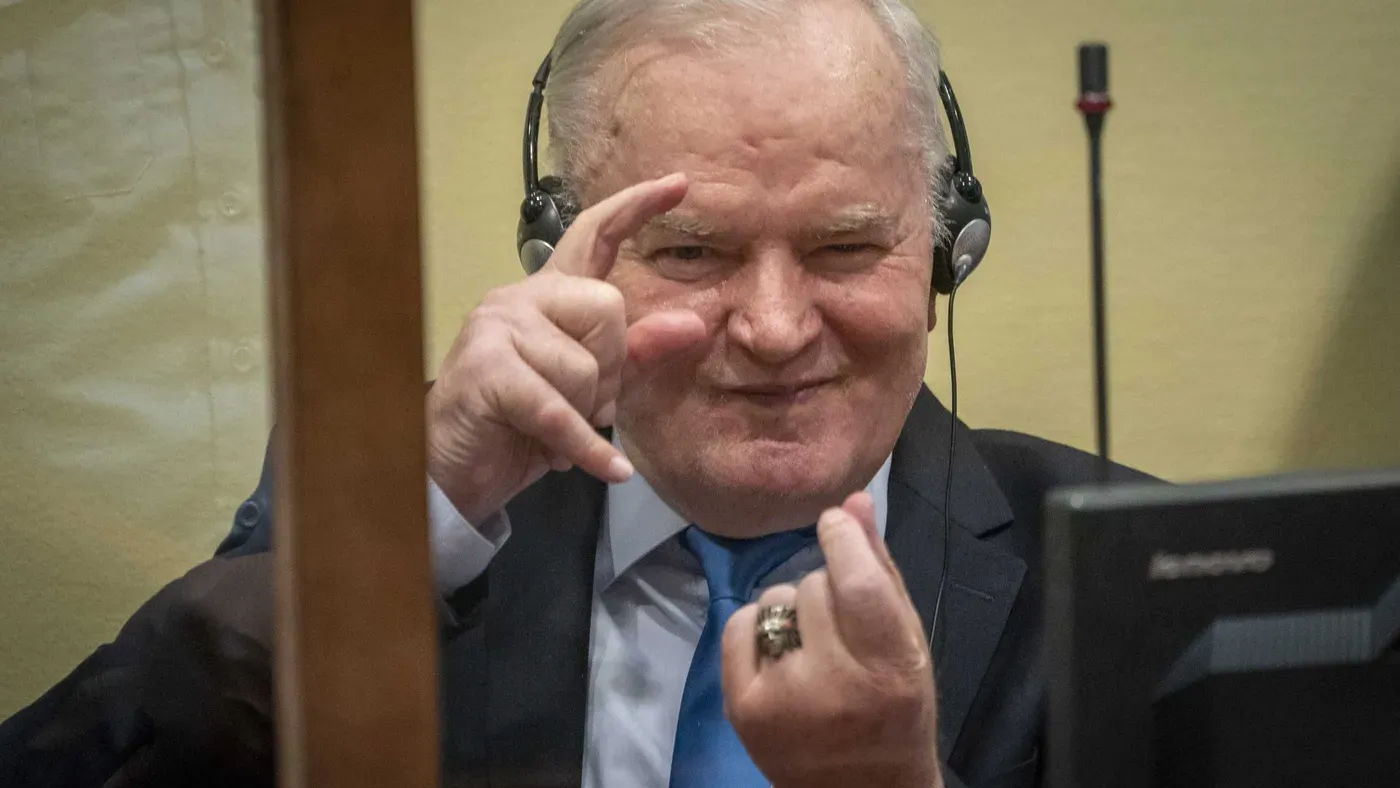 La justicia internacional confirma la cadena perpetua por genocidio para Mladic