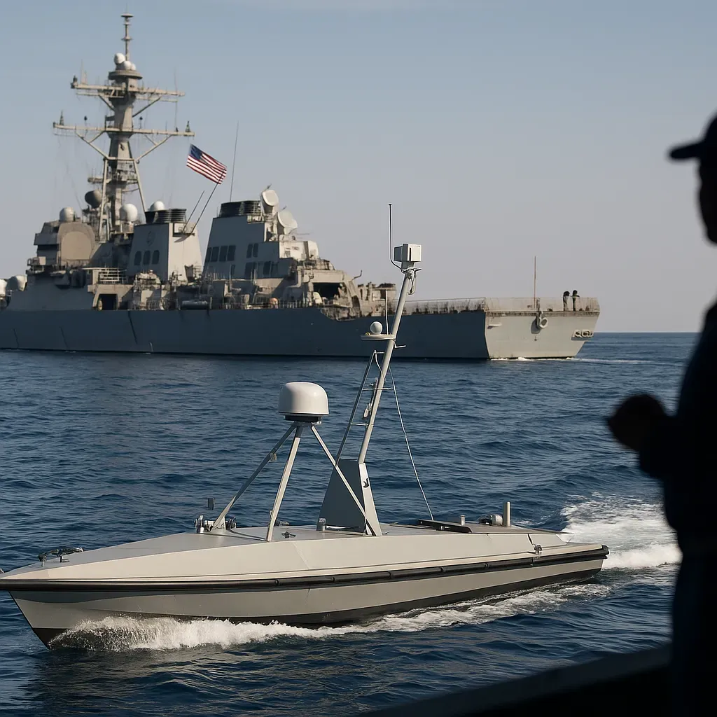 La nueva estrategia de EE. UU. frente a Irán: drones navales