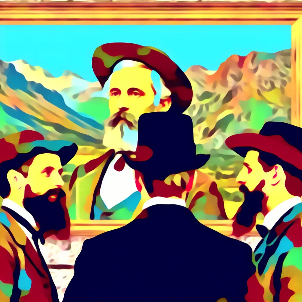 La pintura de Polk sobre el expansionismo de Trump
