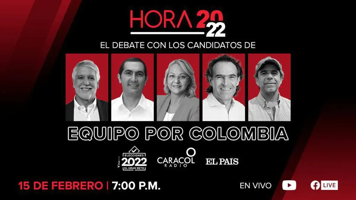 La presidencia de Colombia se mide en debate
