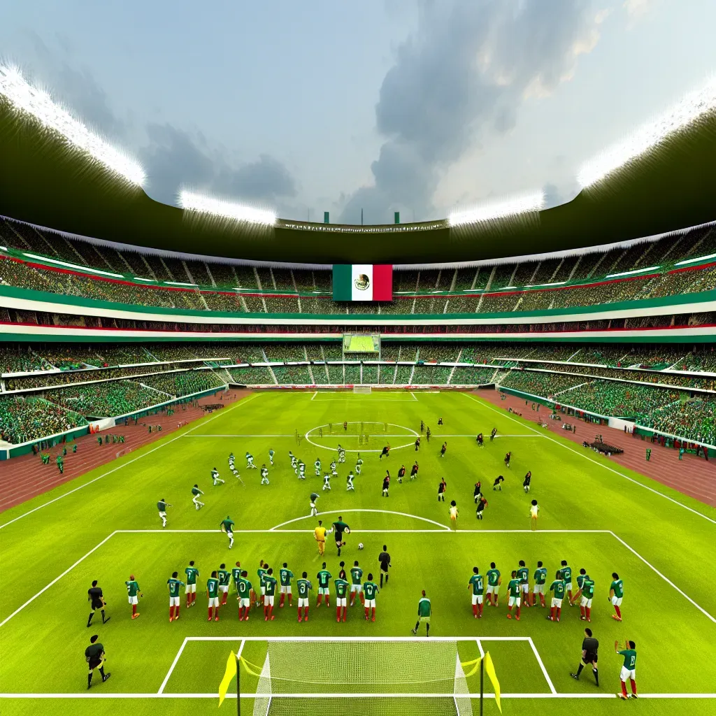 La Selección Mexicana abriría el Azteca.