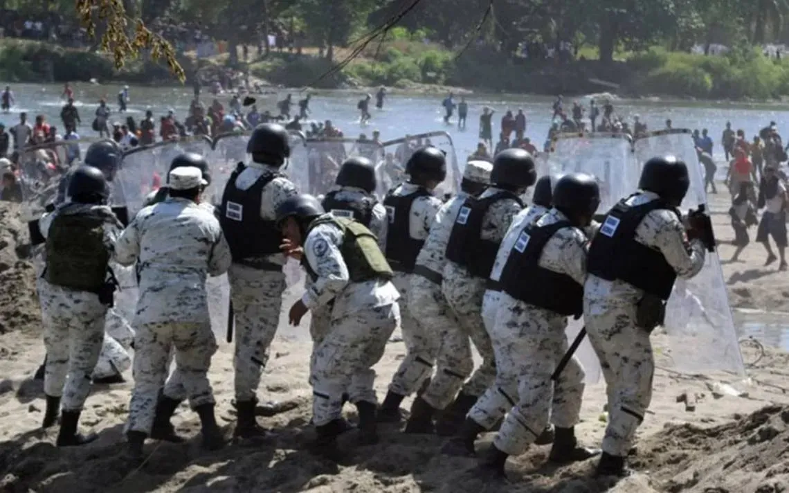 La violación de Derechos Humanos de la Guardia Nacional en la frontera sur