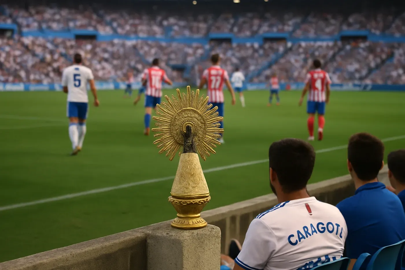 La Virgen del Pilar evita la derrota.
