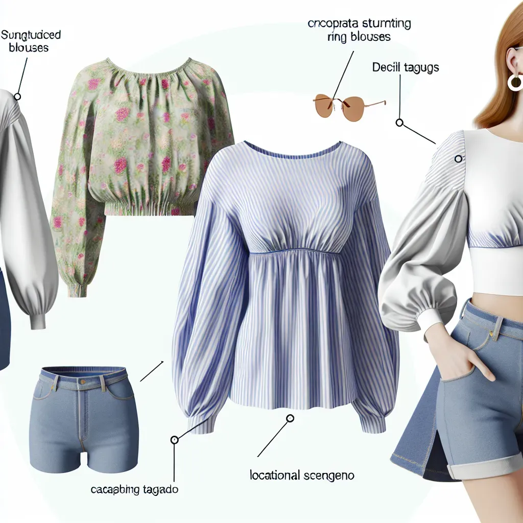 Las blusas más hermosas de primavera.