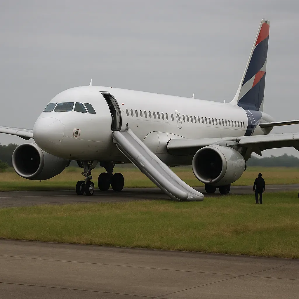 LATAM aterriza de emergencia por falla.