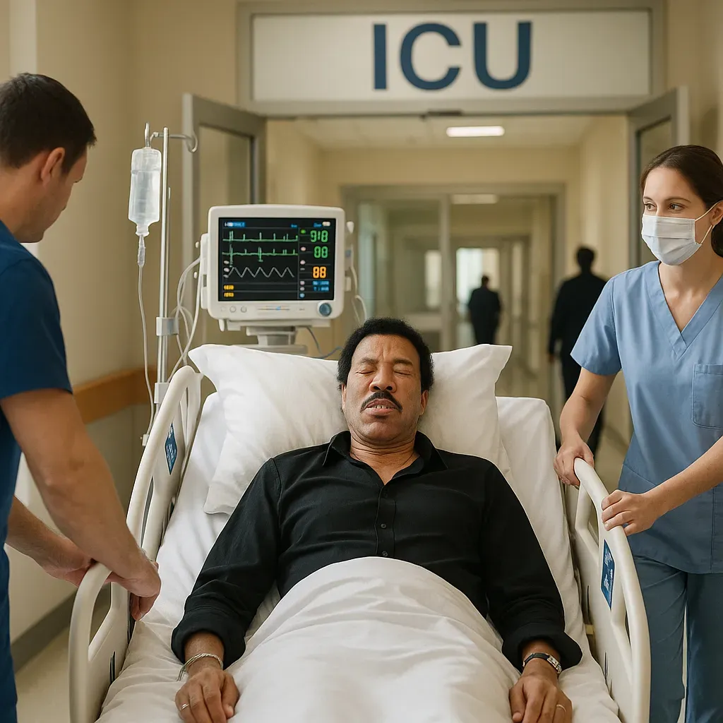 Lionel Richie es internado en UCI tras desmayo en concierto