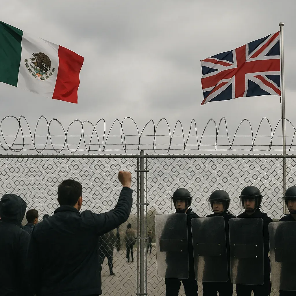 Lluvia de conflictos entre México e Inglaterra
