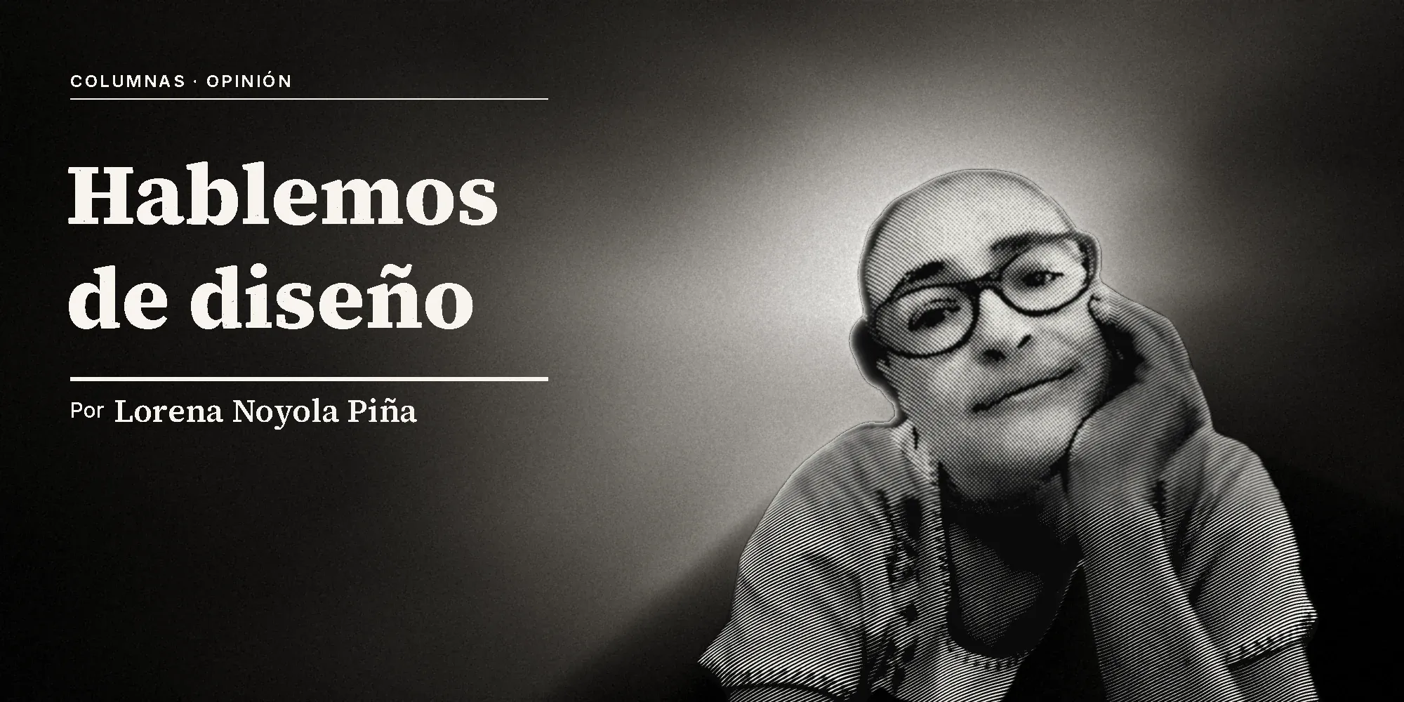 Retrato en grabado de Lorena Noyola Piña