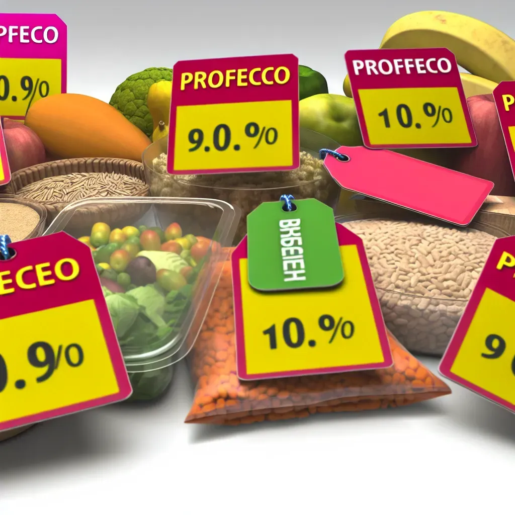 Los precios más bajos en alimentos: marzo Profeco