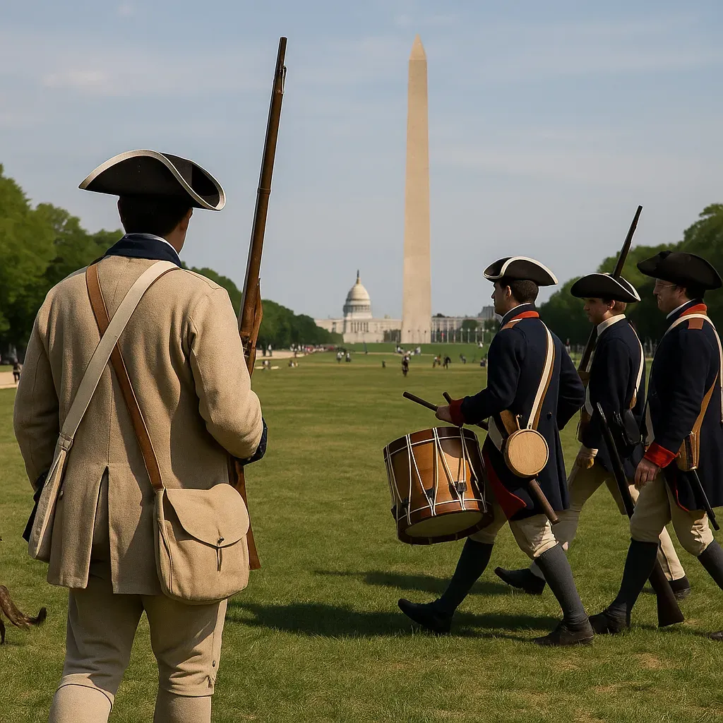 Los recreadores de Washington tienen mucho trabajo.