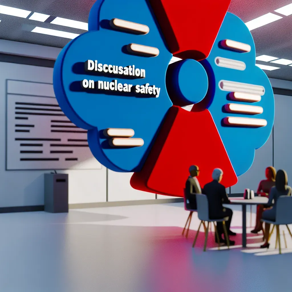 Macron discute seguridad nuclear.