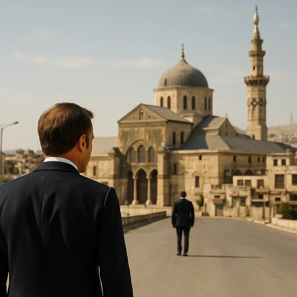 Macron visitará Siria y se reunirá con Al Sharaa.