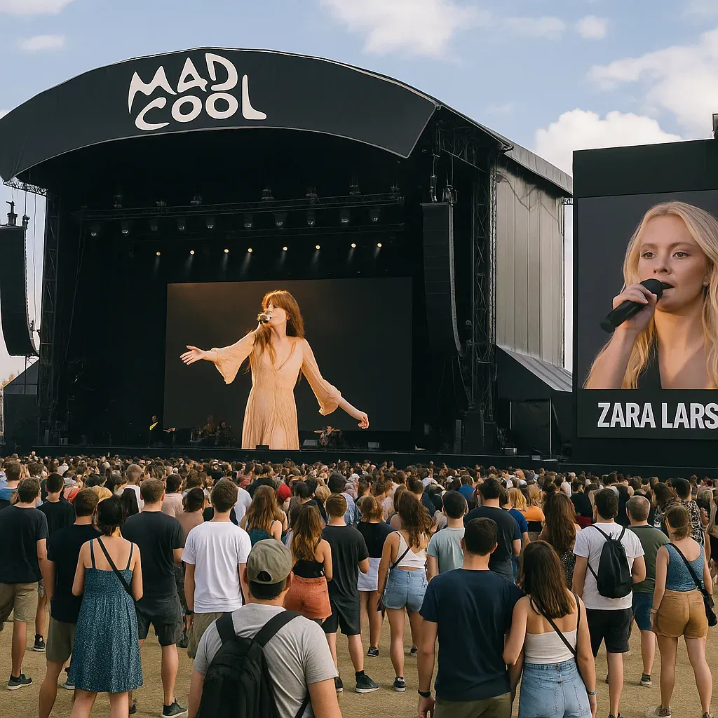 Mad Cool siente la magia de Florence y el auge de Zara Larsson.