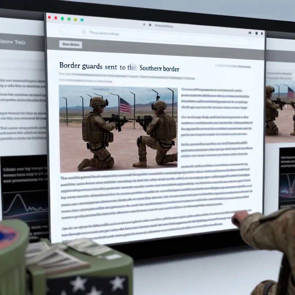 Mandan a guardias al sur fronterizo