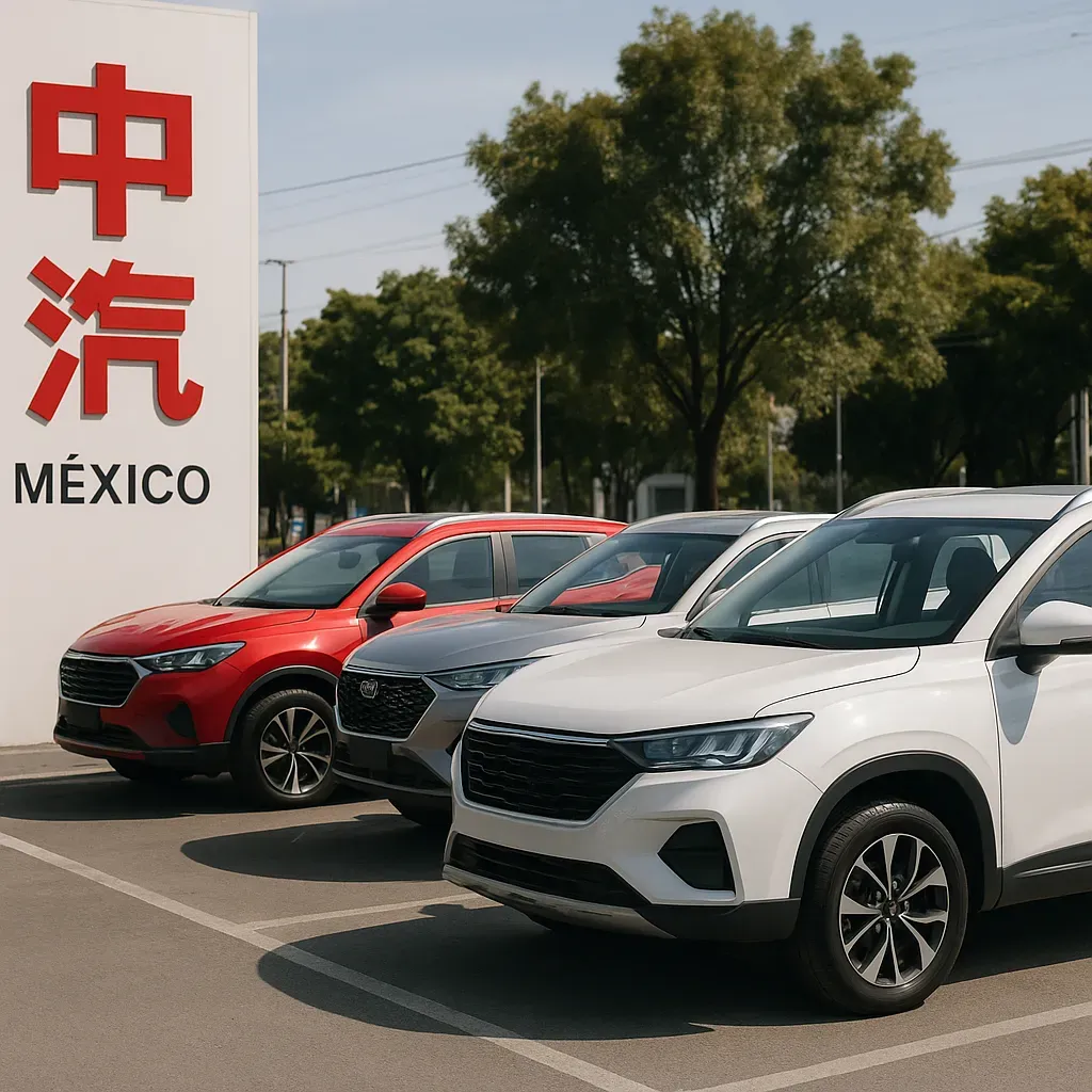 Marcas de autos chinos en México 2026
