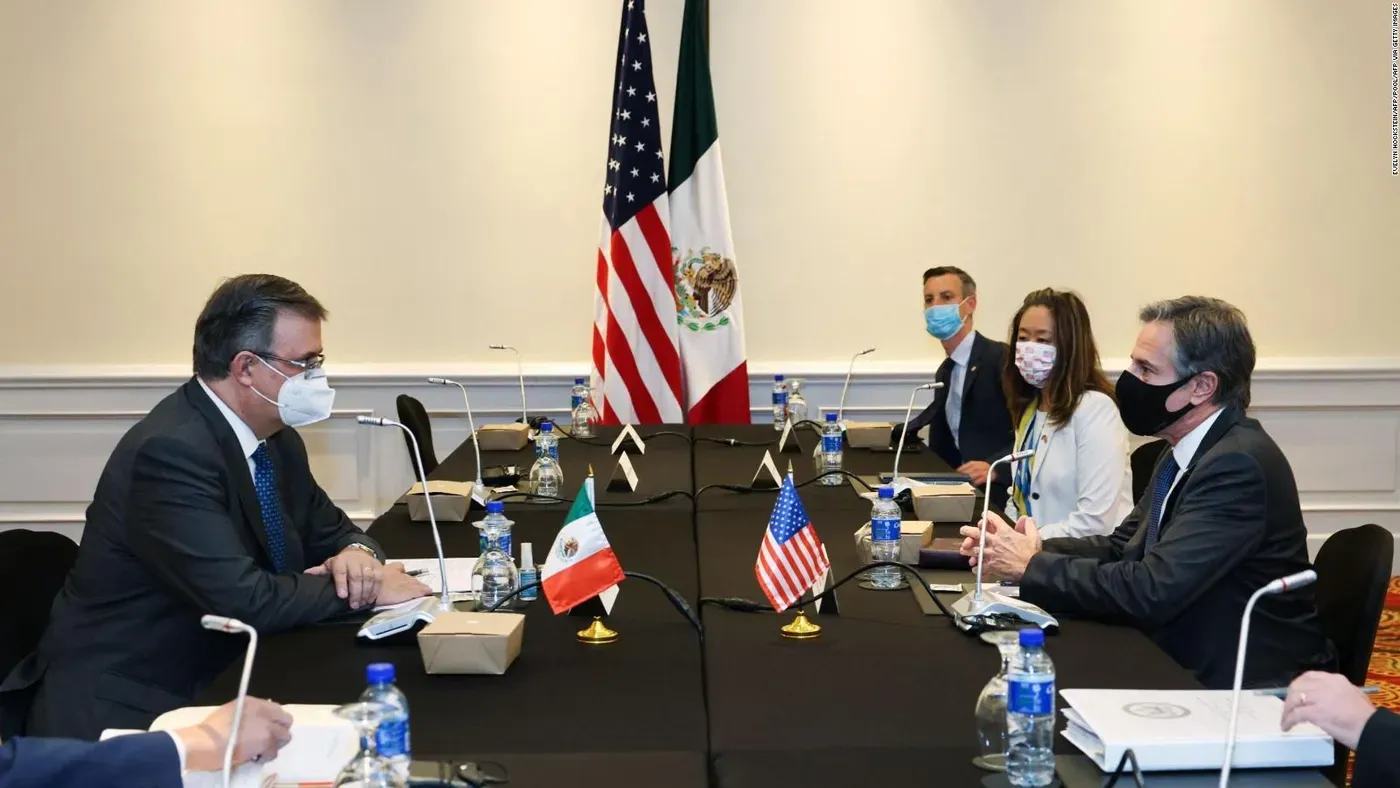 Marcelo Ebrard y Antony Blinken, se reúnen ante el flujo de migrantes haitianos
