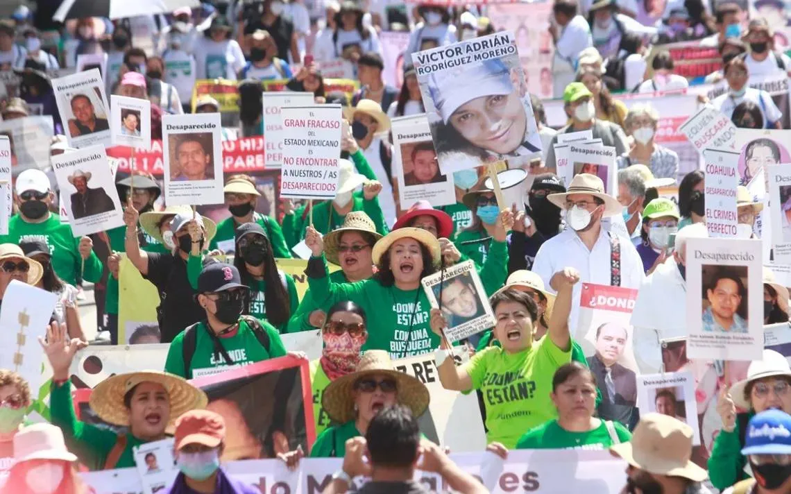 Más de 100 mil personas se reportan desaparecidas en México
