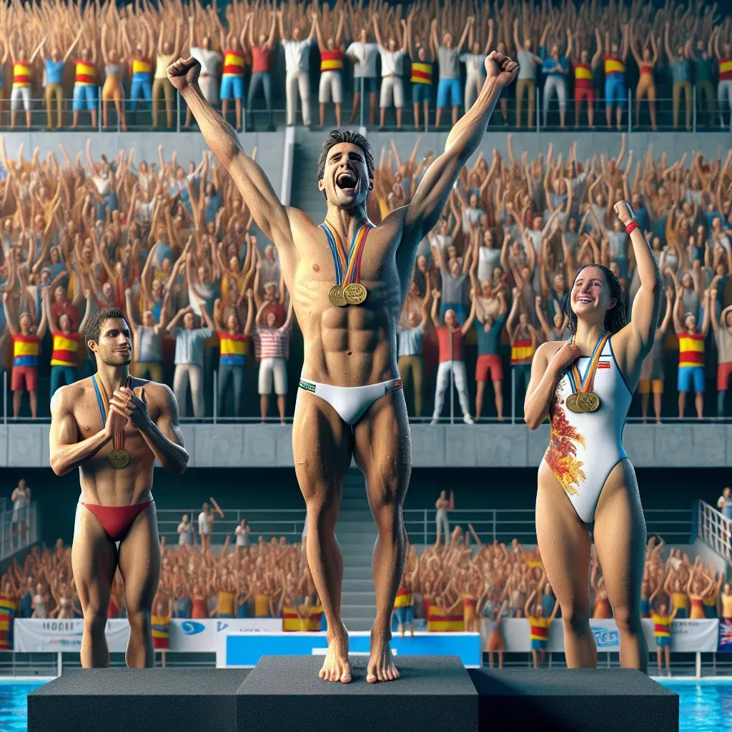 Medallas para México y España en clavados