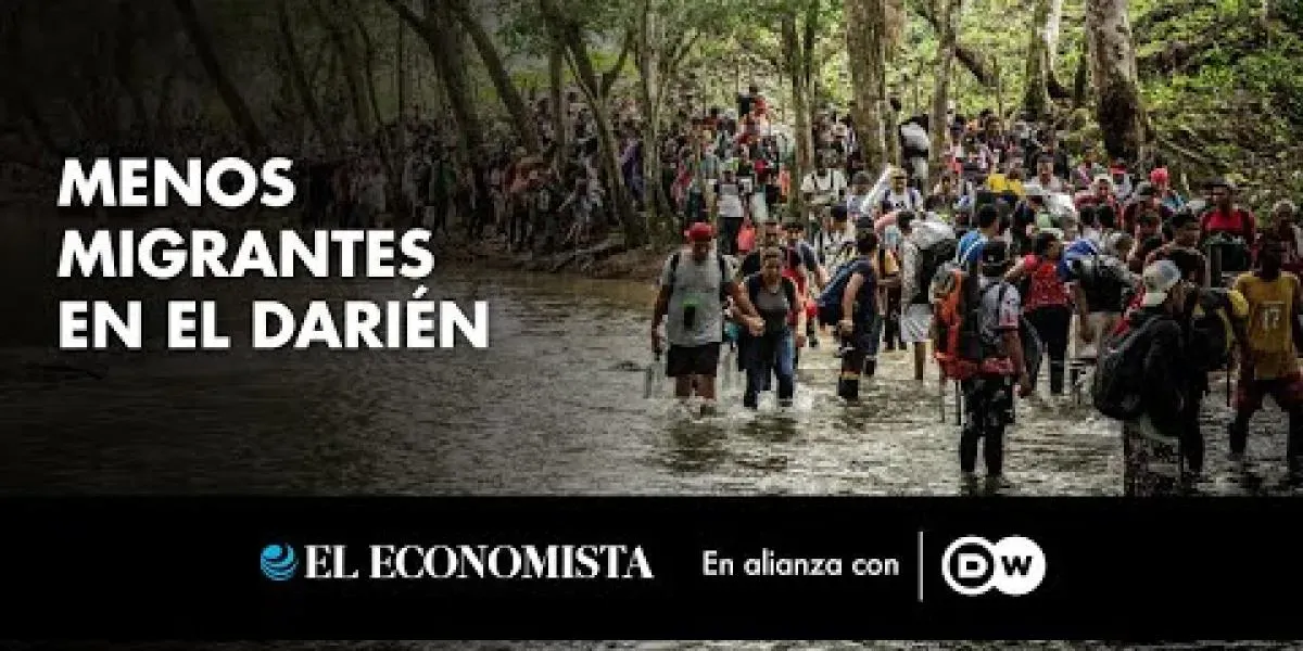 Menos inmigrantes en el Darién