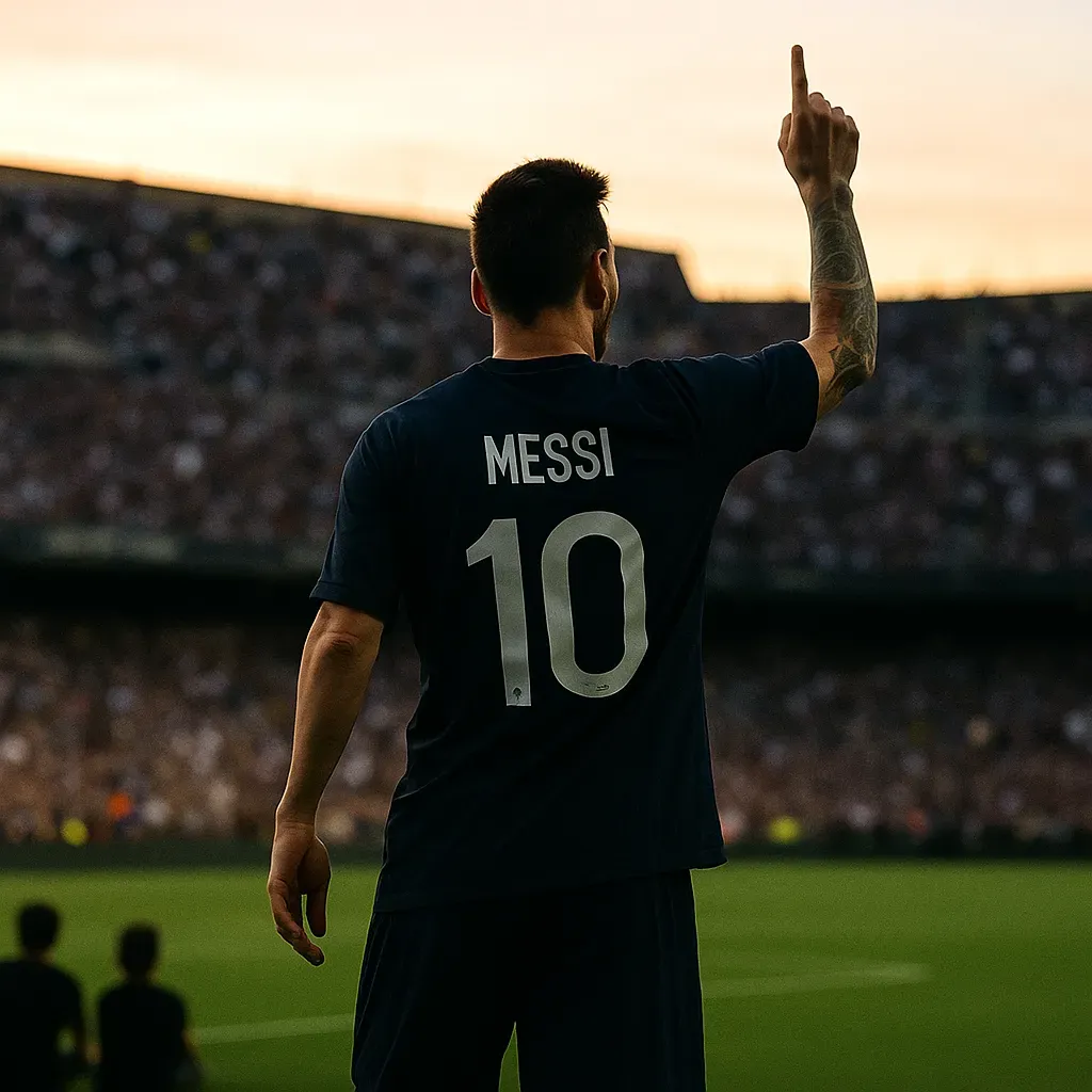 Messi anuncia su despedida en casa